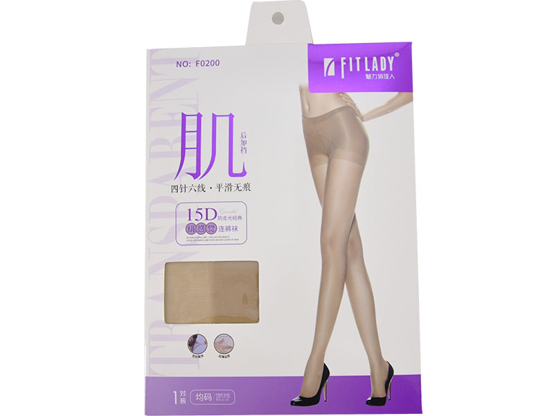 魅力俏佳人15D防走光經(jīng)典絹感覺連褲襪 F0200