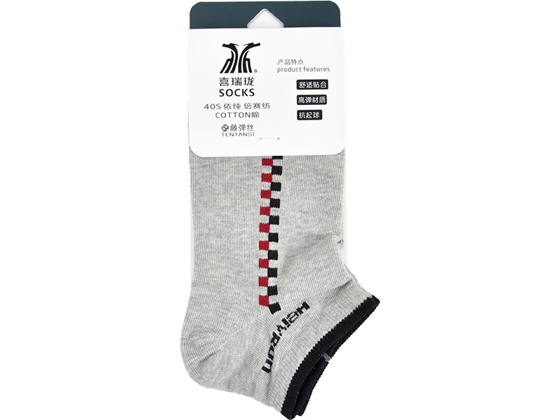 喜瑞瓏5117 男棉船襪