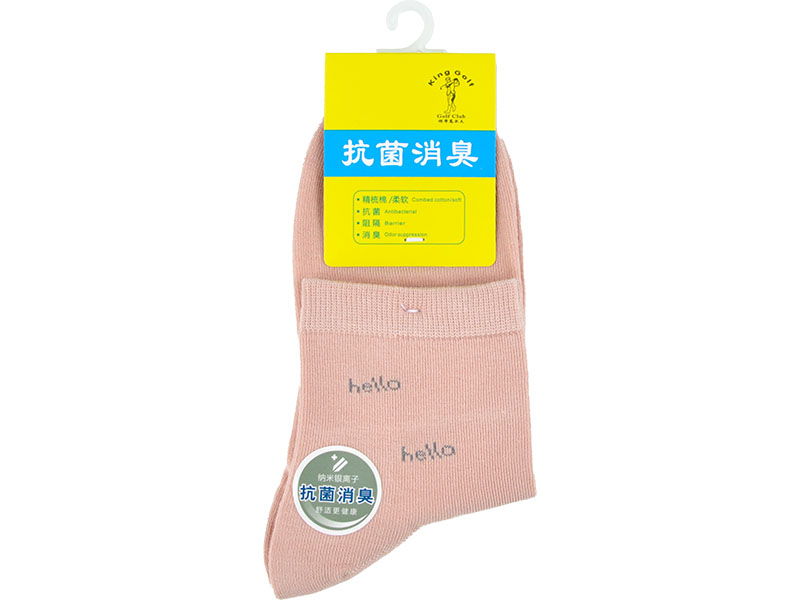 愷帝高爾夫抗菌消臭女裝襪8765