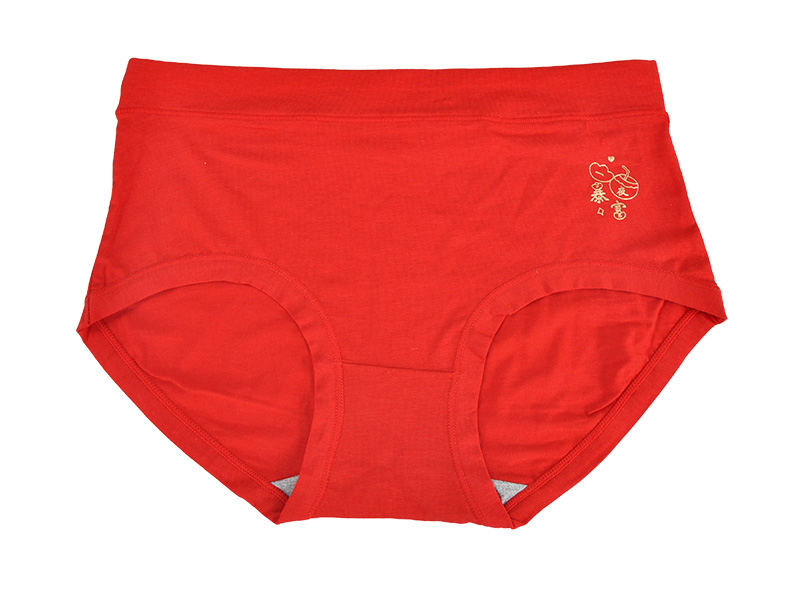 喜瑞瓏吉祥大紅女士內(nèi)褲（均碼）6790
